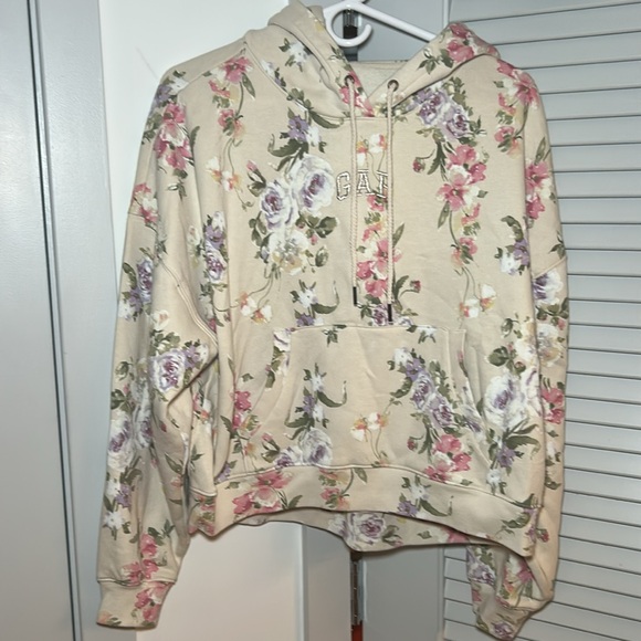 LoveShackFancy Pastel Floral Hoodie - Picture 1 of 6